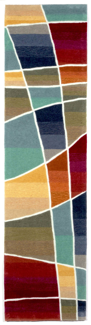 Trans Ocean Amalfi Collage Multi Area Rug Main