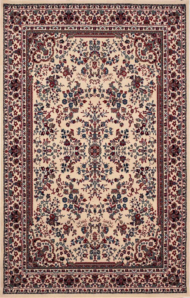 Trans Ocean Athena Sarouk Ivory Area Rug by Liora Manne main image