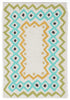 Trans Ocean Capri Ethnic Border Natural Area Rug 2' 0'' X 3' 0''
