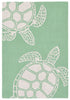 Trans Ocean Capri Turtle Green Area Rug 2' 0'' X 3' 0''