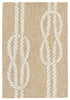 Trans Ocean Capri Ropes Natural Area Rug Main