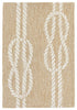Trans Ocean Capri Ropes Natural Area Rug by Liora Manne 2' 0'' X 3' 0''
