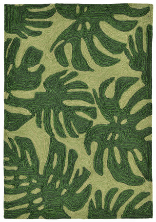 Trans Ocean Capri Fronds Green Area Rug by Liora Manne