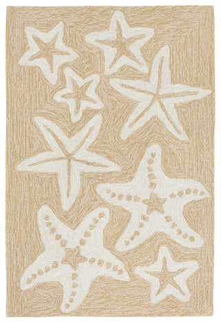 Trans Ocean Capri Starfish Natural Area Rug Main