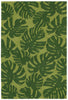 Trans Ocean Capri Fronds Green Area Rug main image