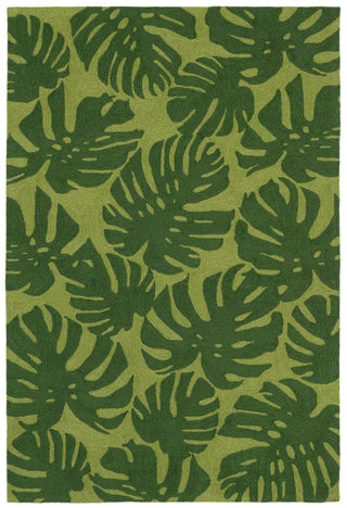 Trans Ocean Capri Fronds Green Area Rug main image