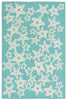Trans Ocean Capri Starfish Blue Area Rug by Liora Manne main image
