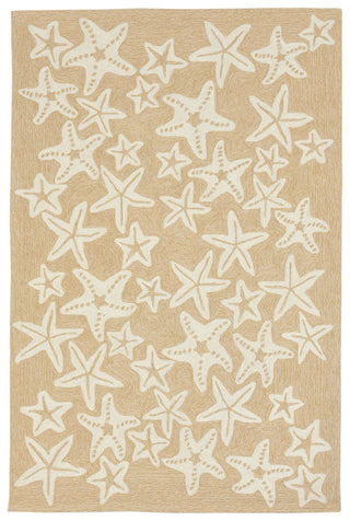 Trans Ocean Capri Starfish Natural Area Rug by Liora Manne main image