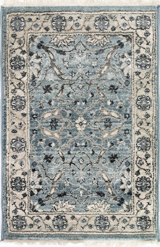 Trans Ocean Calais Oushak Aqua Area Rug by Liora Manne Main Image