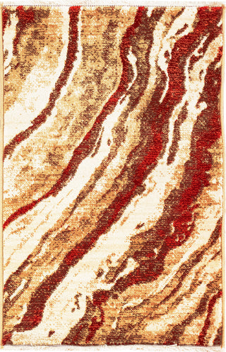 Trans Ocean Calais Dunes Red Area Rug Mirror by Liora Manne Main Image