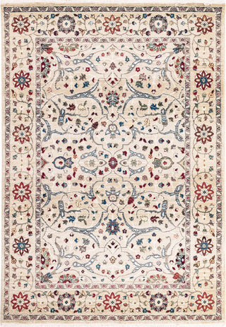 Trans Ocean Calais Oushak Beige Area Rug Mirror by Liora Manne main image