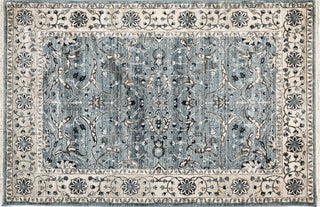 Trans Ocean Calais Oushak Aqua Area Rug Mirror by Liora Manne main image