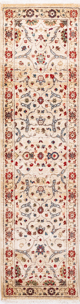 Trans Ocean Calais Oushak Beige Area Rug Mirror by Liora Manne Main Image