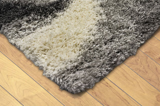 Trans Ocean Andes Spiral Charcoal Area Rug Mirror by Liora Manne 
