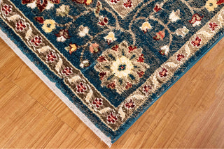 Trans Ocean Calais Oushak Navy Area Rug Mirror by Liora Manne 