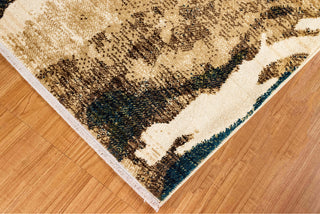 Trans Ocean Calais Dunes Green Area Rug Mirror by Liora Manne 