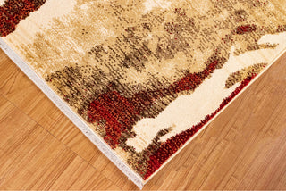 Trans Ocean Calais Dunes Red Area Rug Mirror by Liora Manne 