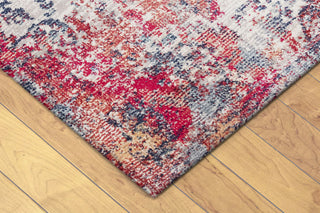 Trans Ocean Legacy Floral Medallion Ivory Area Rug Mirror by Liora Manne 