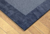 Trans Ocean Madrid Border Blue Area Rug by Liora Manne Corner Shot Feature