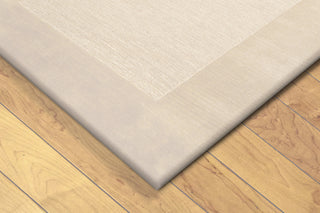 Trans Ocean Madrid Border Natural Area Rug Corner Shot