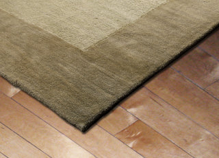 Trans Ocean Madrid Border Sage Area Rug Corner Shot