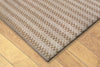 Trans Ocean Mirage Tweed Natural Area Rug by Liora Manne Corner Shot Feature