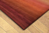 Trans Ocean Ombre Stripes Red Area Rug by Liora Manne Corner Shot