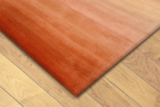 Trans Ocean Ombre Horizon Orange Area Rug by Liora Manne Corner Shot