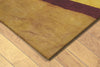 Trans Ocean Piazza Zen Gold Area Rug by Liora Manne Corner Shot