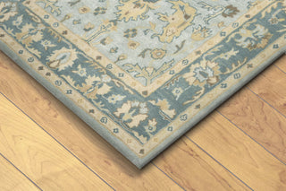Trans Ocean Petra Konya Blue Area Rug Corner Shot