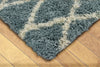 Trans Ocean Rio Diamonds Blue Area Rug Mirror by Liora Manne 