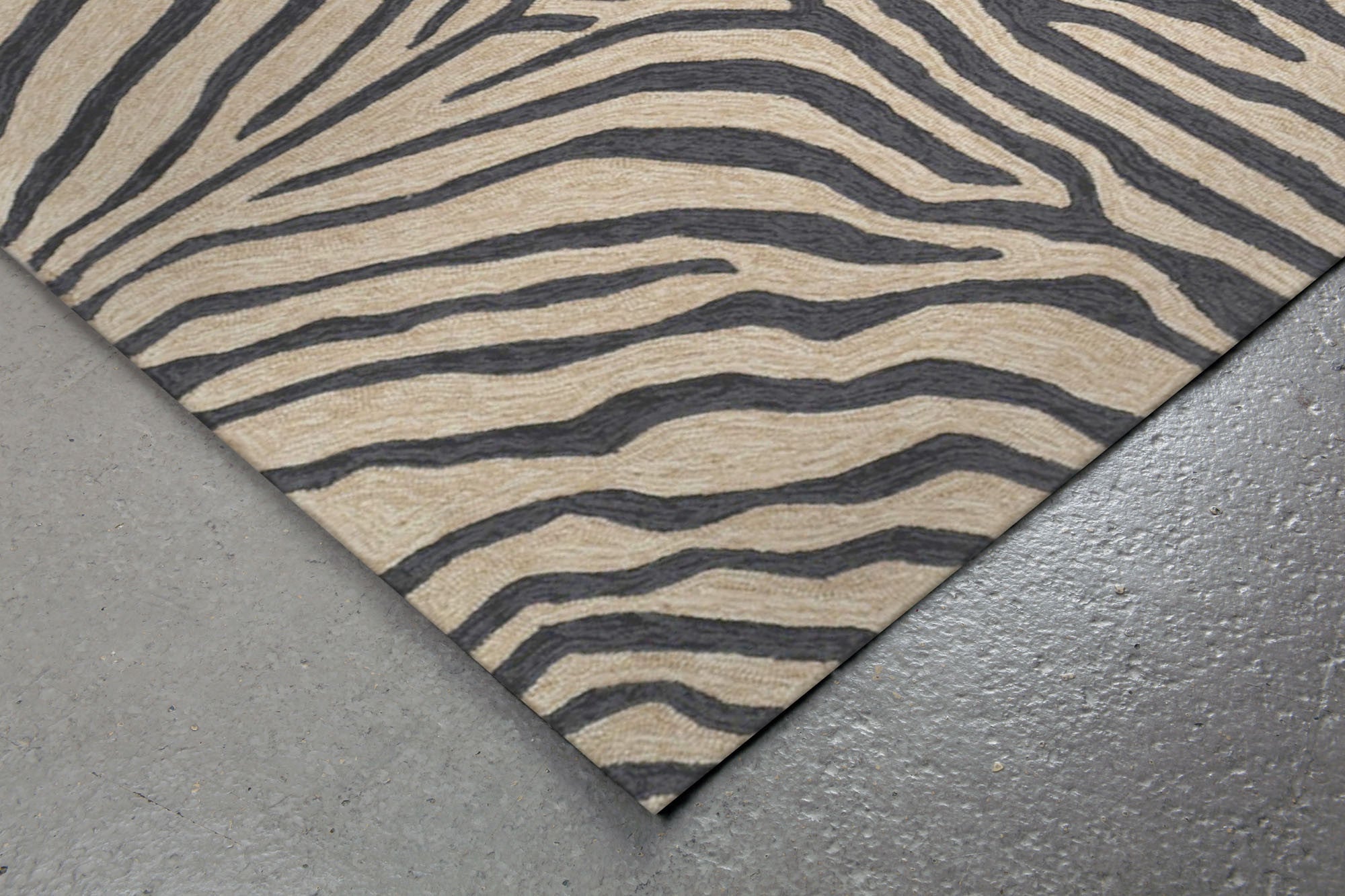 Trans Ocean Ravella Zebra Black Area Rug by Liora Manne – Incredible ...