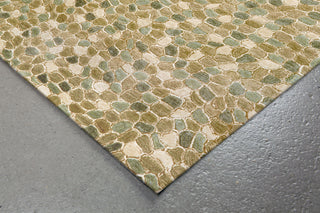 Trans Ocean Spello Pebbles Blue Area Rug Corner Shot
