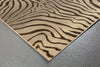 Trans Ocean Terrace Zebra Grey Area Rug by Liora Manne Corner Shot Feature