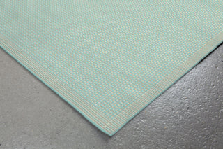 Trans Ocean Terrace Texture Turquoise Area Rug by Liora Manne Corner Shot Feature