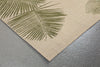 Trans Ocean Terrace Palm Green Area Rug by Liora Manne Corner Shot Feature