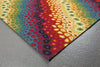 Trans Ocean Visions IV Pop Swirl Multi Area Rug by Liora Manne Corner Shot Feature