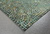 Trans Ocean Visions V Arch Tile Blue Area Rug by Liora Manne Corner Shot Feature