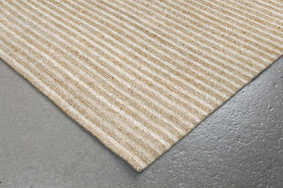 Trans Ocean Wooster Stripes Natural Area Rug by Liora Manne Corner Shot Feature