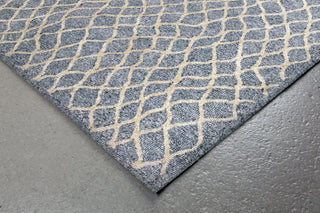 Trans Ocean Wooster Twist Denim Area Rug by Liora Manne Corner Shot Feature