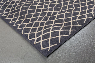 Trans Ocean Wooster Twist Grey Area Rug by Liora Manne Corner Shot Feature