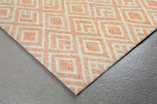 Trans Ocean Wooster Kuba Orange Area Rug by Liora Manne Corner Shot Feature