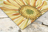 Trans Ocean Illusions Sunflower Yellow Mirror by Liora Manne 