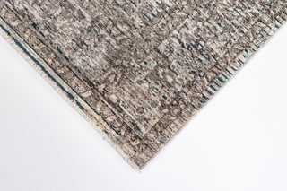 Trans Ocean Jasmine Medallion Blue Area Rug Mirror by Liora Manne 