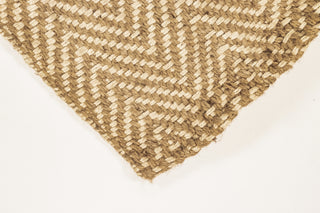Trans Ocean Terra Chevron Natural Area Rug Mirror by Liora Manne 