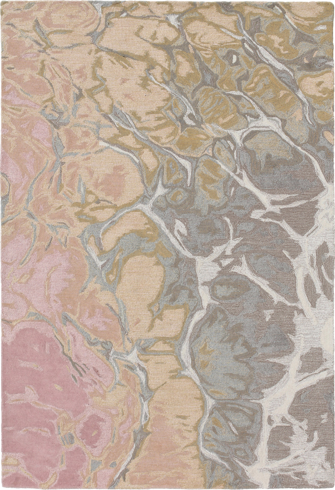 Trans Ocean Corsica Water Blush Area Rug Mirror by Liora Manne main image