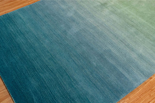 Trans Ocean ARCA Ombre Aqua Area Rug Mirror by Liora Manne 