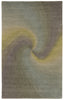 Trans Ocean Dunes Waves Blue Area Rug 5' 0'' X 8' 0''