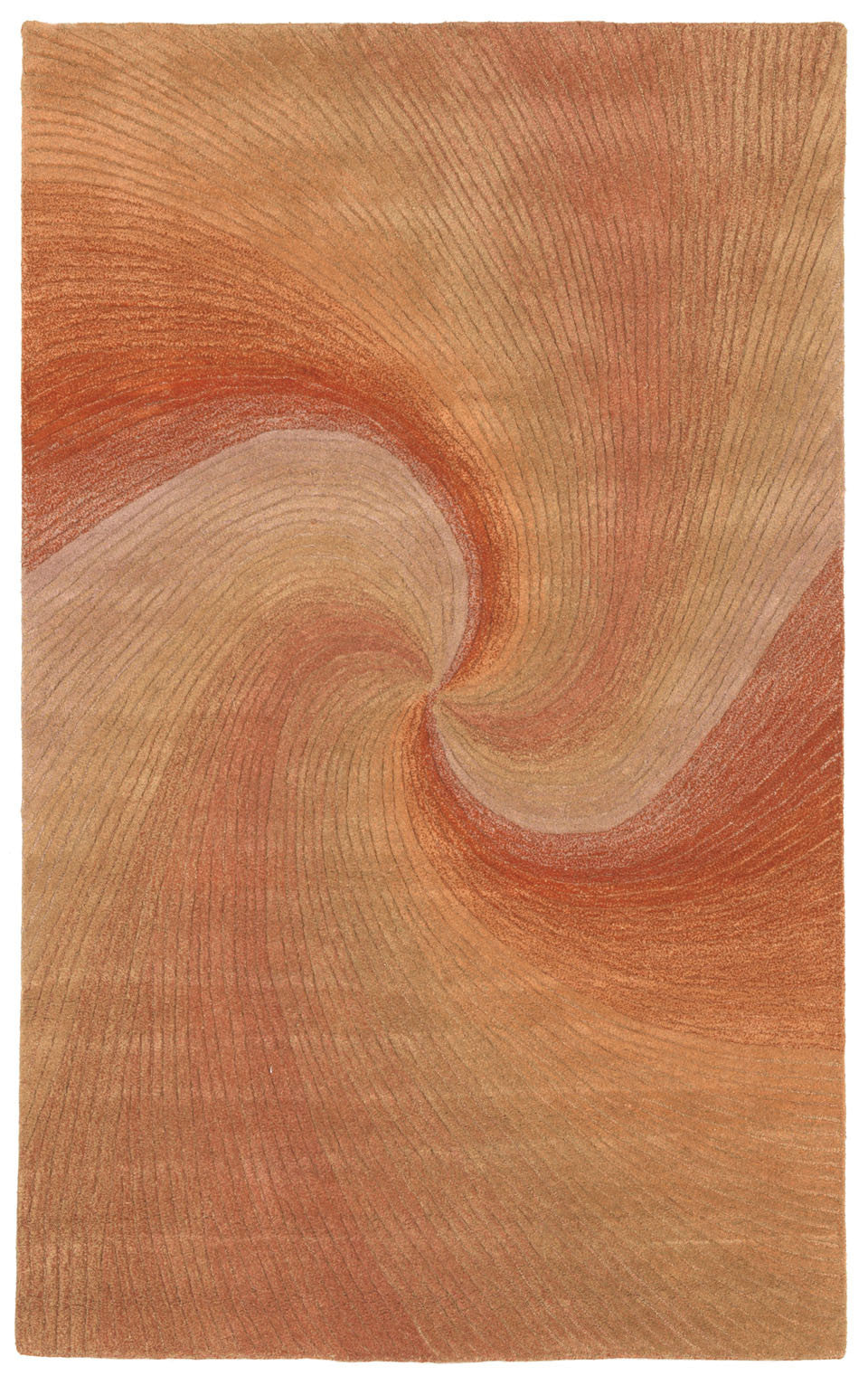 Trans Ocean Dunes Waves Rust Area Rug by Liora Manne – Incredible Rugs ...