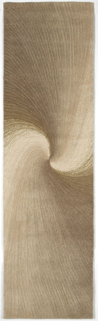 Trans Ocean Dunes Waves Beige Area Rug Main